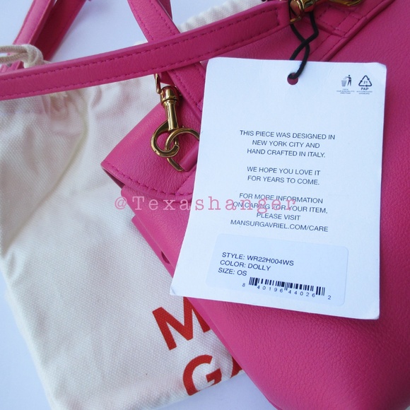 NWT Mansur Gavriel Mini Soft Lady Bag Handbag Dolly Pink - Picture 16 of 16